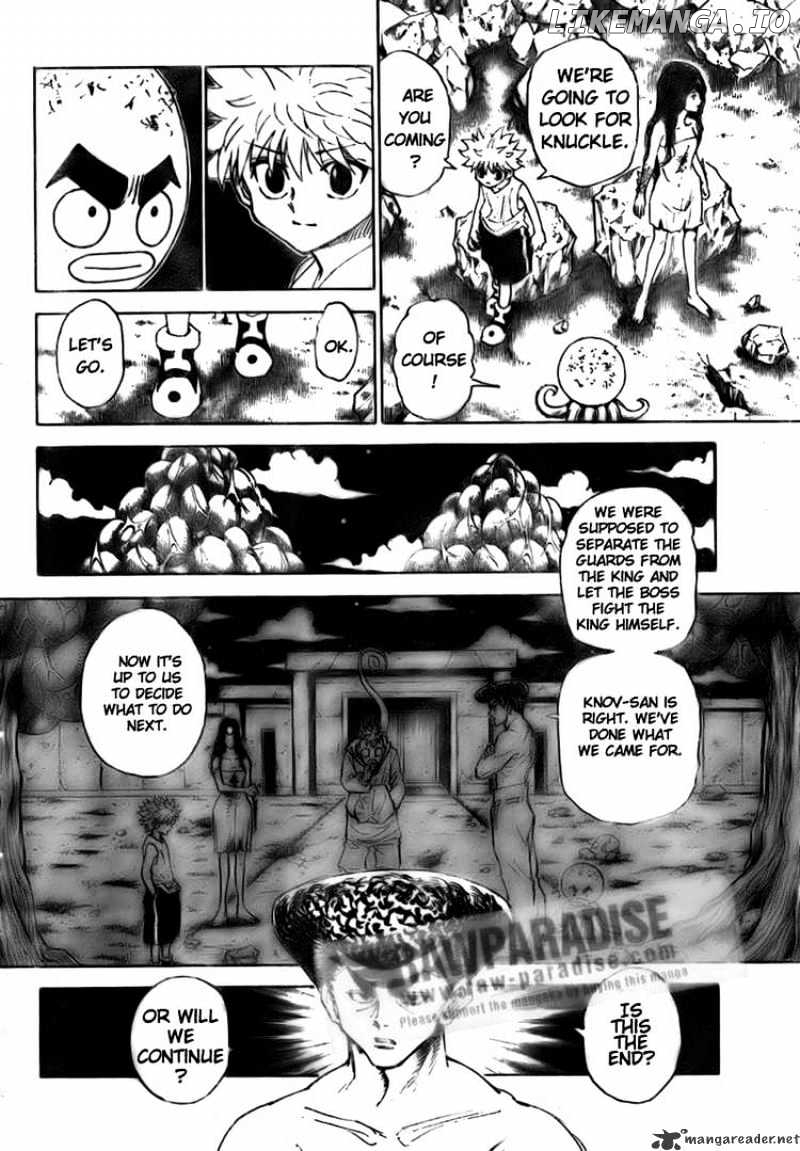 Hunter x Hunter, Chapter 300 image 06